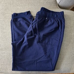 Scrubstar Blue Jogger Scrub Pants With Pockets Women Size 2XL